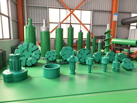 kwaliteit  DTH Button Bits with Tungsten Carbide, Optimized Flushing, and Proprietary Cemented Carbide Buttons for Down The Hole Drilling fabriek